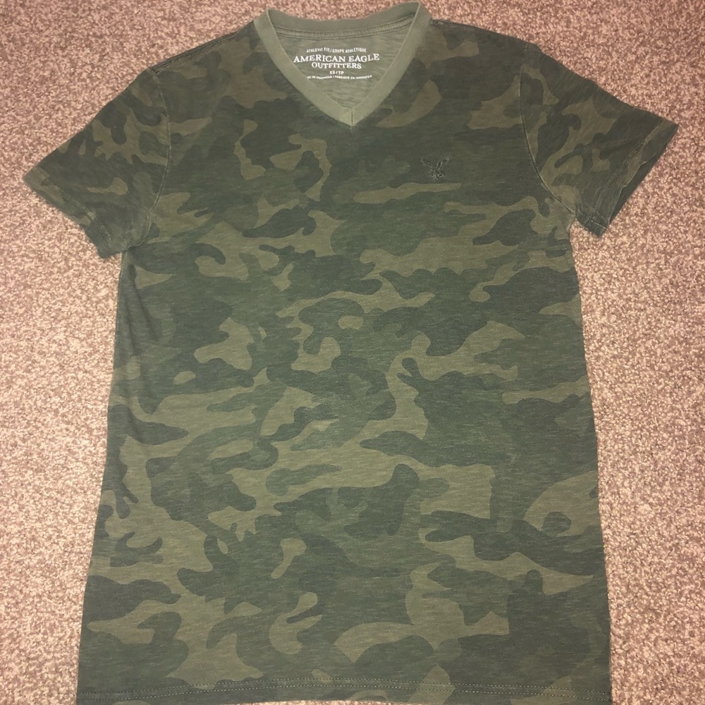 Men’s Camo American Eagle Shirt